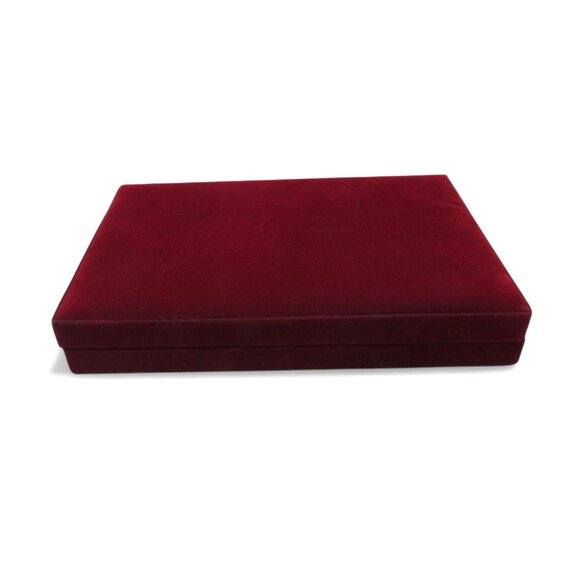 REINDEER Silver-Plated Butter Knives Cheese Spreaders in Red Velvet Case Vintage - Picture 2 of 10